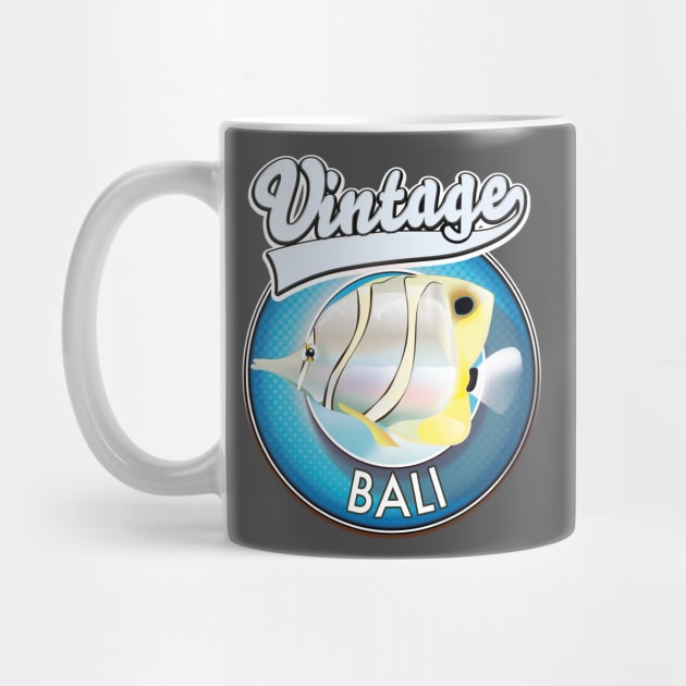 Vintage Bali retro logo by nickemporium1